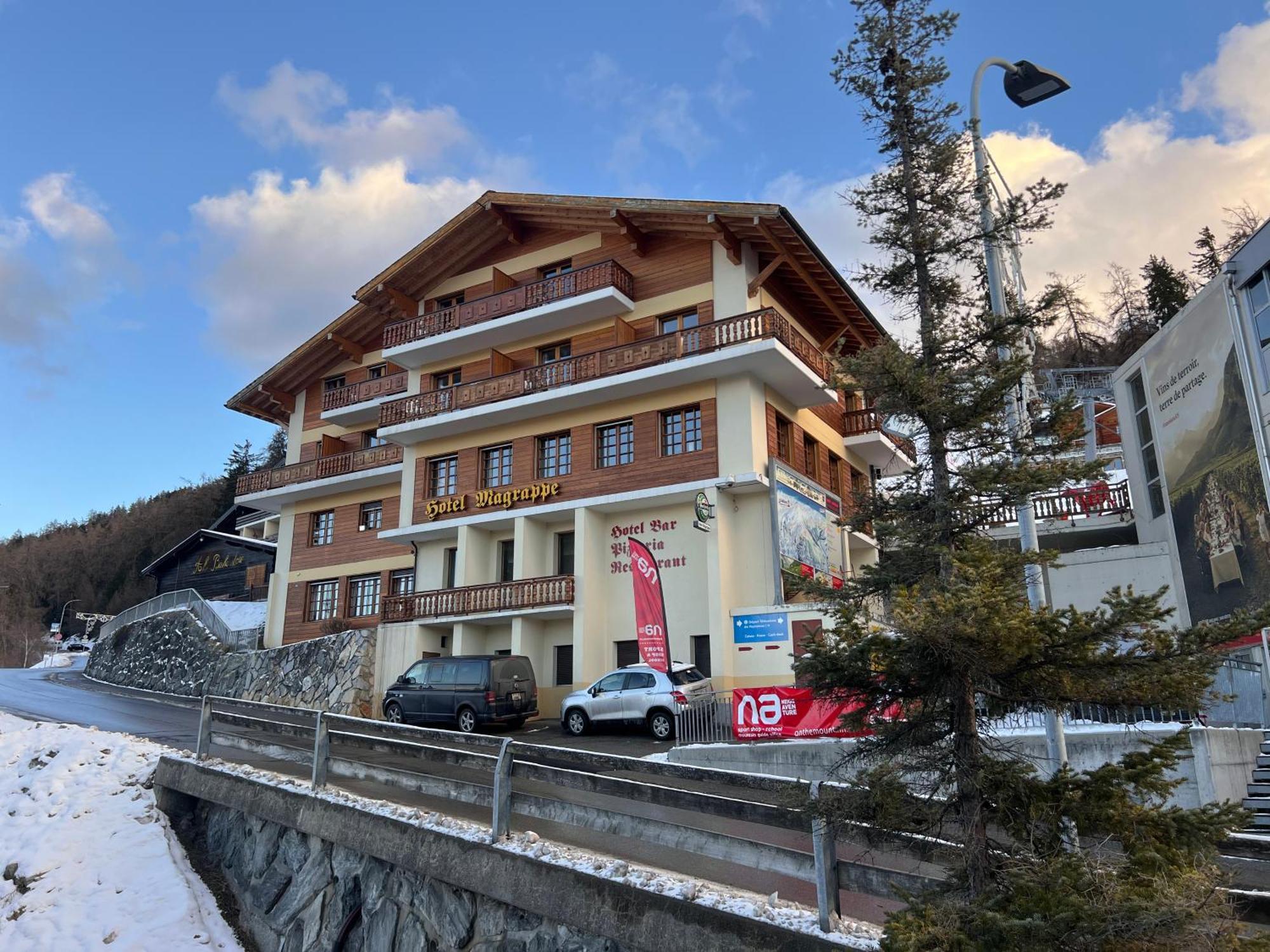 Hotel Magrappe Veysonnaz Eksteriør billede
