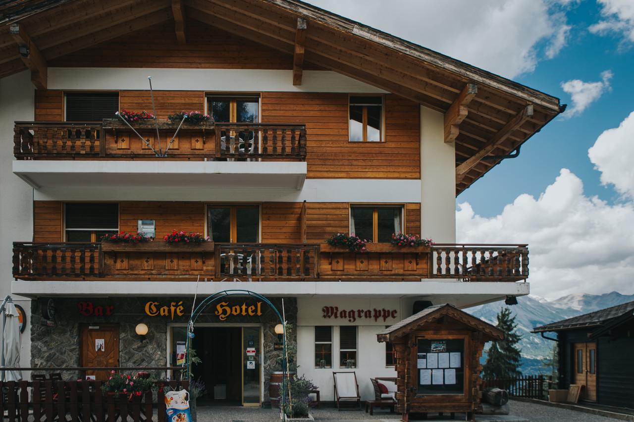 Hotel Magrappe Veysonnaz Eksteriør billede